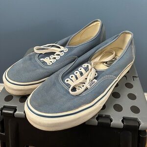 Women’s Vans Classic Blue and White Sneakers
